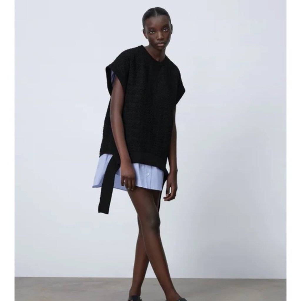 Zara Combination Mini Dress